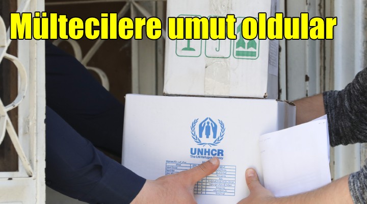 Mültecilere umut oldular