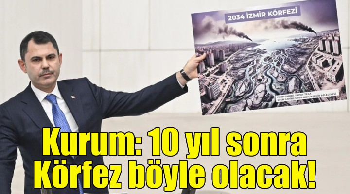 Murat Kurum'dan yapay zekalı İzmir Körfezi sunumu: 10 yıl sonra böyle olacak!