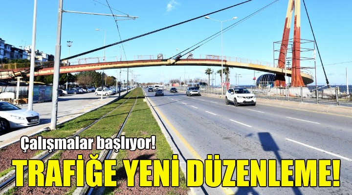 Mustafa Kemal Sahil Bulvarı'nda trafik akışı değişiyor!