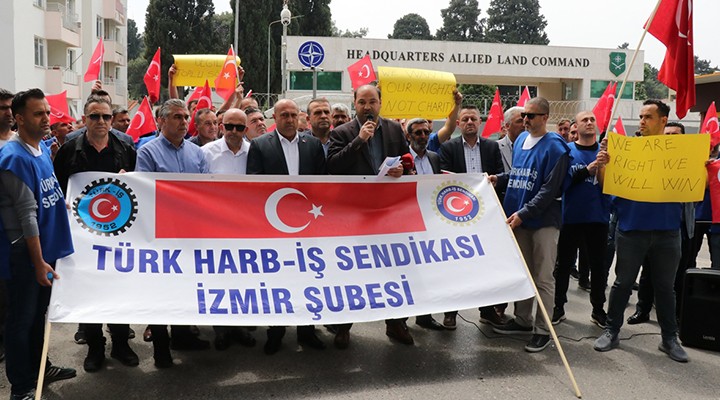 NATO İzmir'de toplu sözleşme krizi!
