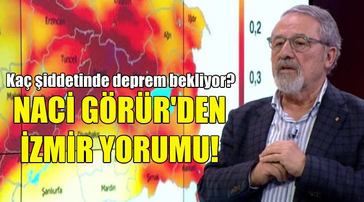 Naci Görür'den İzmir yorumu!