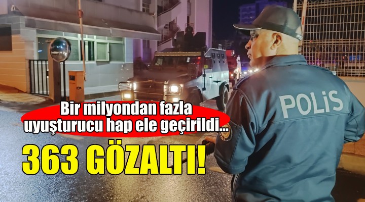 Narkoçelik operasyonu: Yüzlerce gözaltı var!