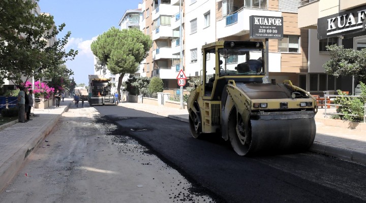 Narlıdere Sema Sokak yenileniyor