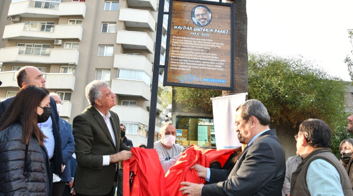 Narlıdere'de Haydar Gültekin'e vefa!