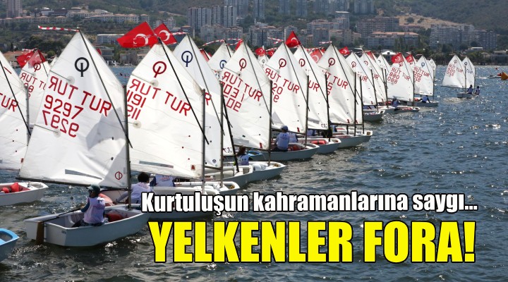 Narlıdere'de yelkenler kurtuluşun kahramanlarına saygı için açılacak!