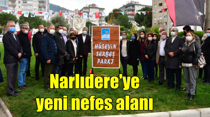 Narlıdere'ye yeni park...