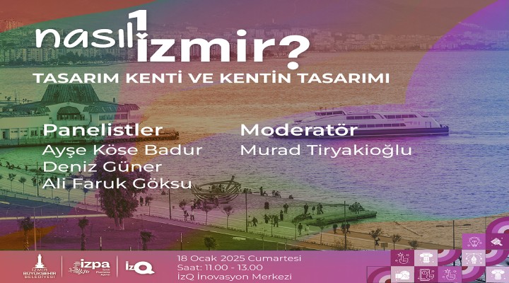 Nasıl Bir İzmir panel serisi sürüyor