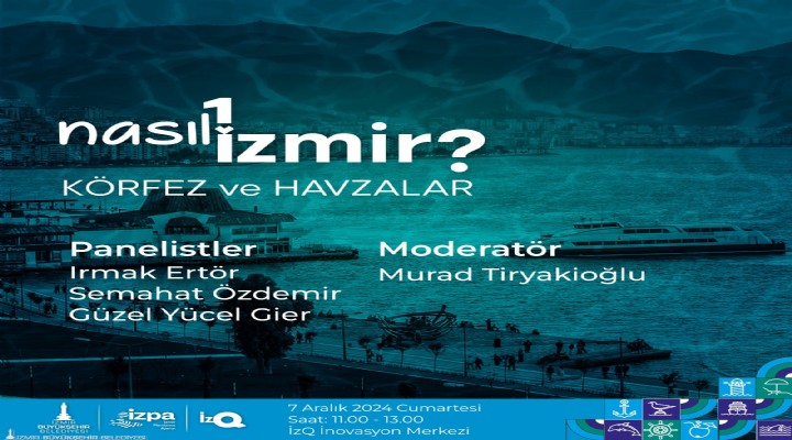 Nasıl Bir İzmir serisinde üçüncü panel: Körfez ve Havzalar!