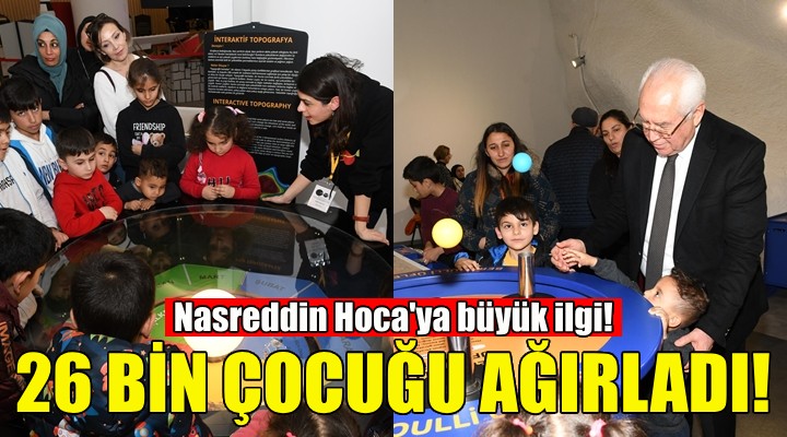 Nasreddin Hoca Çocuk Kültür Bilim Merkezi'ne büyük ilgi!