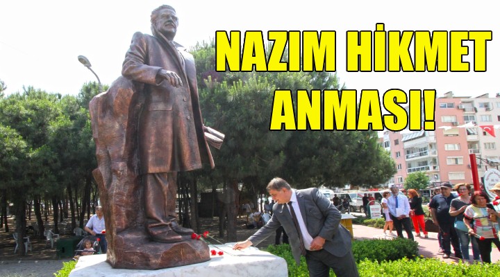 Nazım Hikmet Karşıyaka'da anıldı!