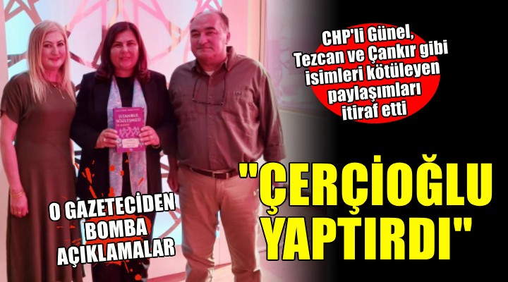 O gazeteciden bomba açıklamalar... Paylaşımları Çerçioğlu yaptırdı!