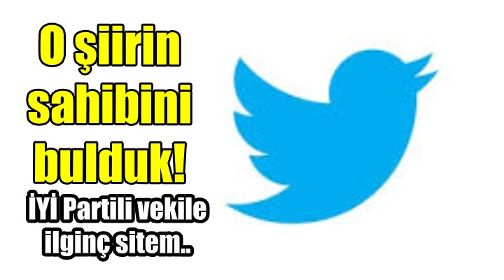 O şiirin sahibini bulduk!