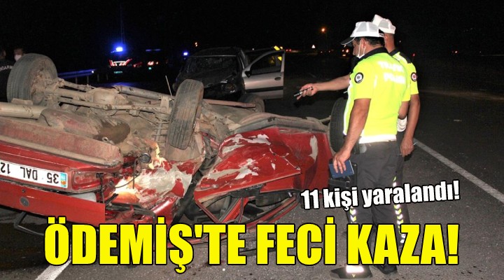 Ödemiş'te feci kaza!