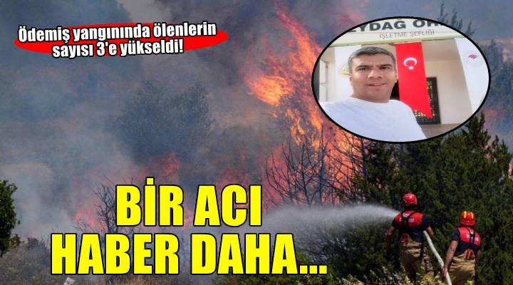 Ödemiş'ten acı haber: Yangında yaralanan bir orman işçisi daha şehit oldu