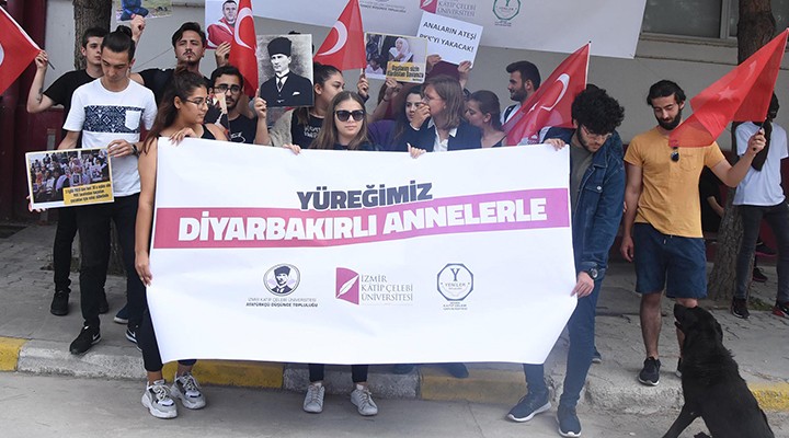 Öğrencilerden Diyarbakırlı annelere destek