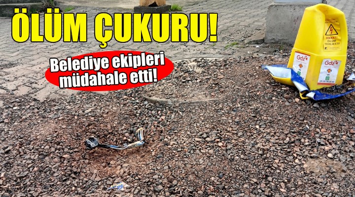 Ölüm çukuruna acil önlem... Başkan Eşki'den GDZ Elektrik'e tepki!