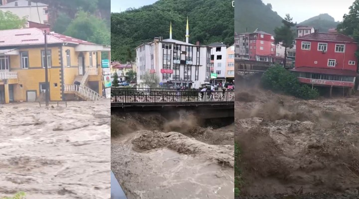 Ordu'da sel can aldı!