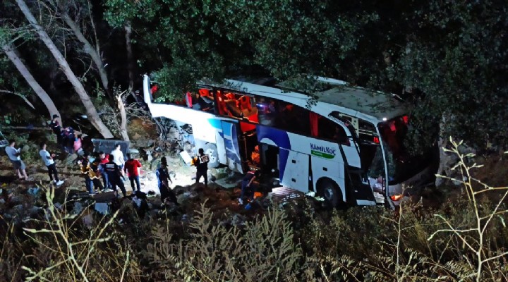 Otobüs şarampole uçtu: Çok sayıda ölü var!