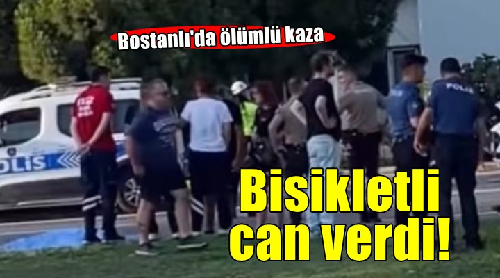 Otomobilin çarptığı bisikletli hayatını kaybetti