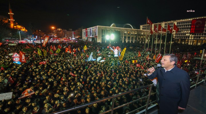 Özgür Özel İstanbulluları bu akşam da Saraçhane'ye çağırdı