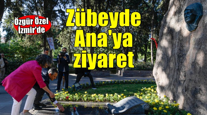 Özgür Özel'den Zübeyde Hanım'ın Anıt Mezarı'na ziyaret...