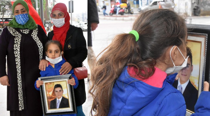 PKK'nın kaçırdığı hiç görmediği babası için nöbette
