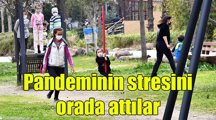 Pandeminin stresini Doğal Yaşam Parkı'nda attılar