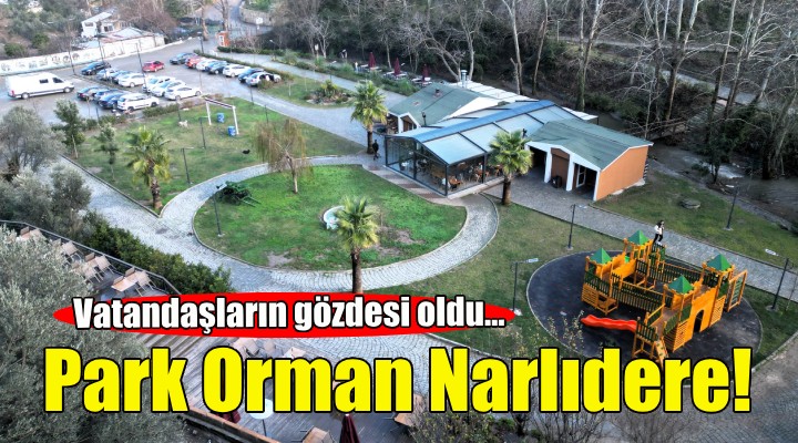Park Orman Narlıdere'ye büyük ilgi!