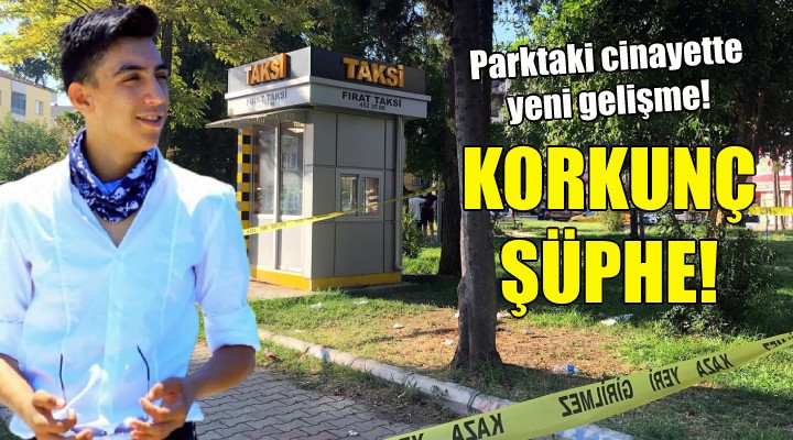 Parktaki cinayette yeni gelişme!