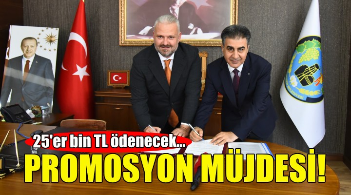 Pehlivan'dan belediye çalışanlarına promosyon müjdesi!