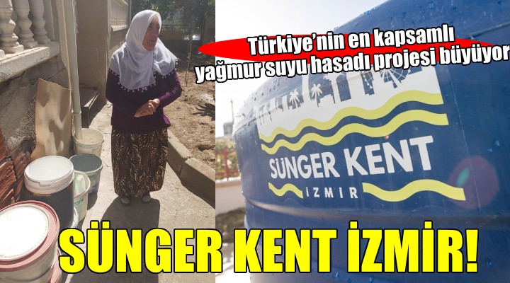 Pet şişeyle yağmur suyu topluyordu, Sünger Kent gönüllüsü oldu!