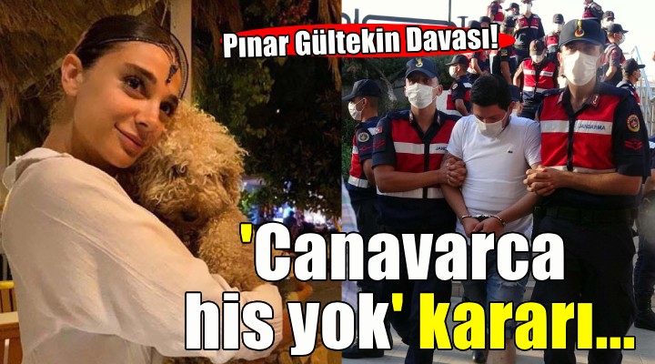 Pınar Gültekin Davası'nda 'Canavarca his yok' kararı...