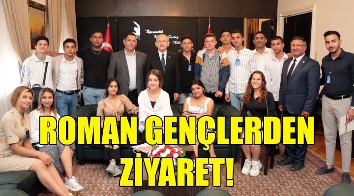 Roman gençlerden Kılıçdaroğlu'na ziyaret!