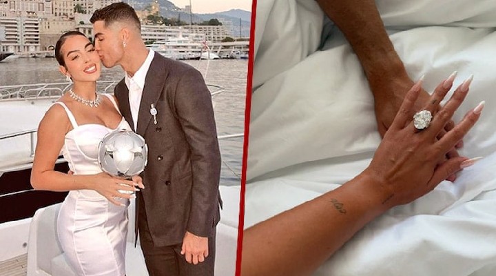 Ronaldo'dan Georgina Rodriguez'e milyon dolarlık teklif!