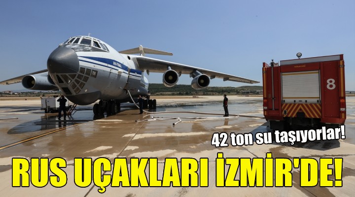 Rus uçakları İzmir'de!