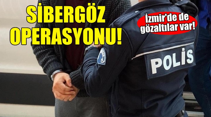 Sİbergöz operasyonu... İzmir'de de gözaltılar var!