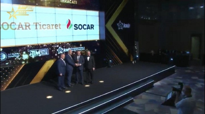 SOCAR Türkiye grup şirketlerine İKMİB İhracatın Yıldızları Ödülleri'nde 3 ödül birden