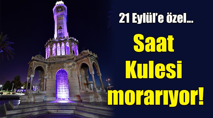 Saat Kulesi morarıyor