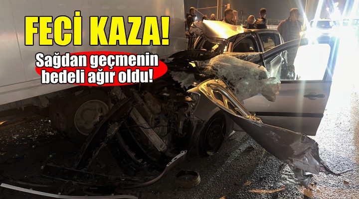 Sağdan geçmenin bedeli ağır oldu: 5 yaralı!