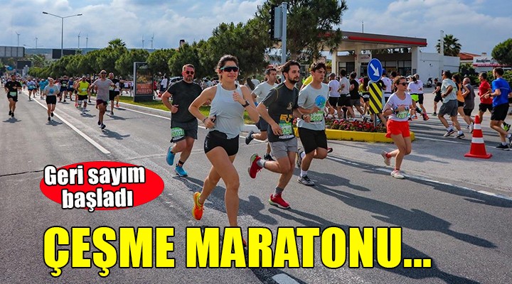 Salomon Çeşme Maratonu için geri sayım başladı