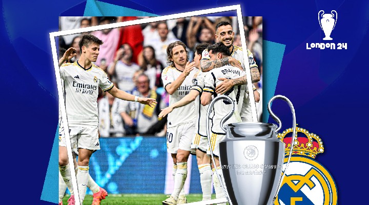 Şampiyonlar Ligi Kupası Real Madrid'in