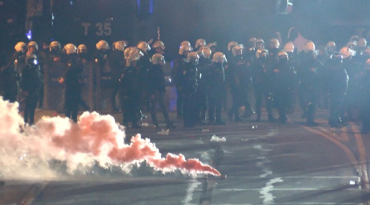 Saraçhane'de polis müdahalesi!