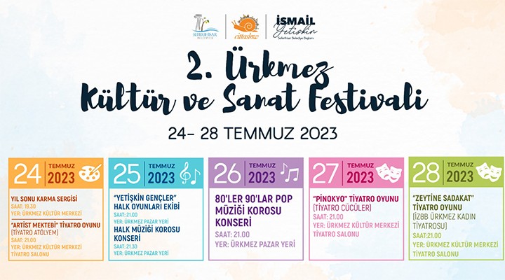 Seferihisar Ürkmez'de festival zamanı