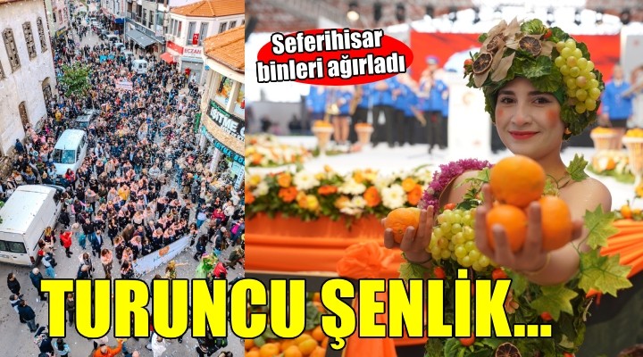 Seferihisar'da Mandalina Şenliği coşkusu...