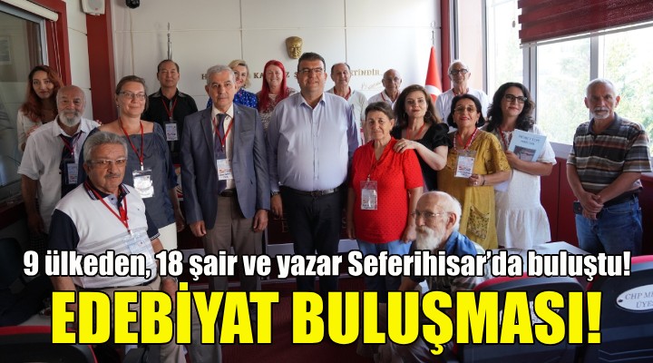 Seferihisar'da edebiyat buluşması!