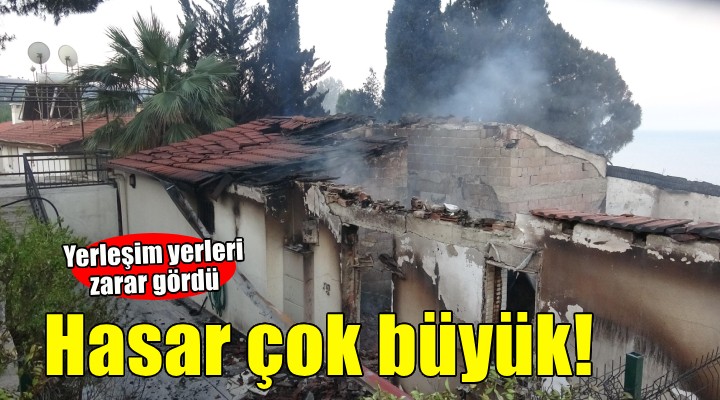 İzmir'de hasar büyük... Onlarca konut hasar gördü!