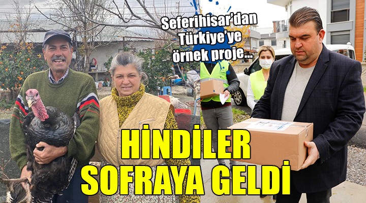 Seferihisar'dan Türkiye örnek proje... HİNDİLER SOFRAYA GELDİ!