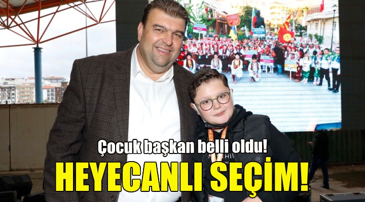 Seferihisar'ın çocuk başkanı belli oldu!