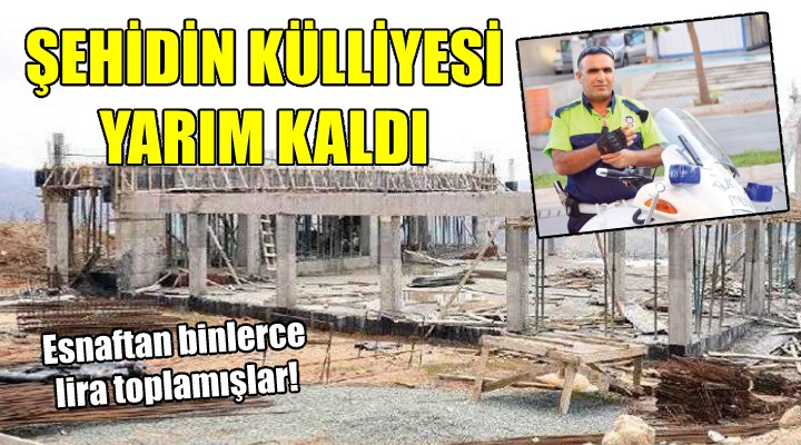 Şehit Fethi Sekin Külliyesi yarım kaldı... Esnaftan binlerce lira toplamışlar!