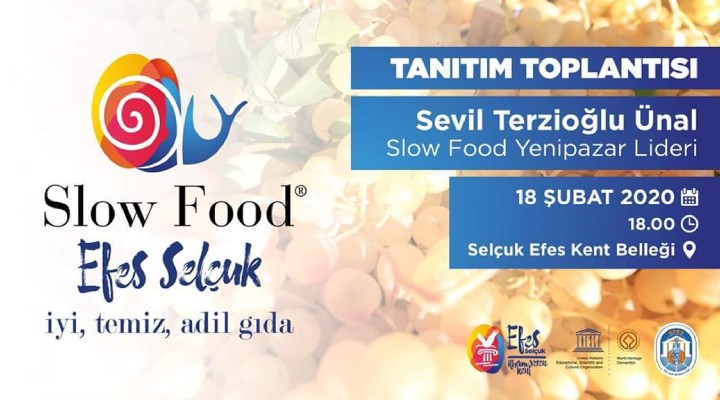 Selçuk'ta Slow Food hareketi başlıyor